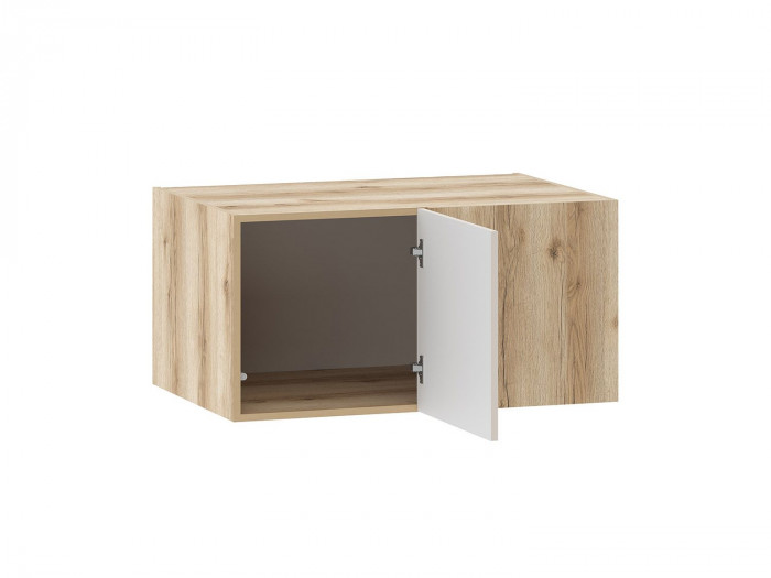 200.15 антресоль угловая Арден Дуб Делано / Сантьяго софт