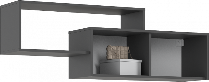 Норд Модульная Гостиная, вариант №2, Графит/Графит