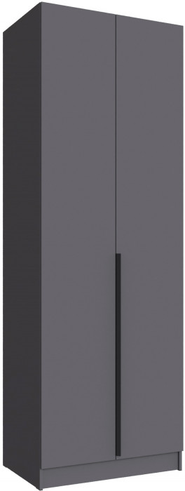 Шкаф Мадрид, композиция 23, Дуб делано/Графит серый