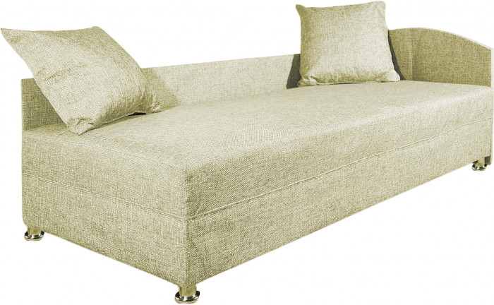 Диван-кровать Лофт Люкс Плюш с подсветкой, еврокнижка, 140х195, серый