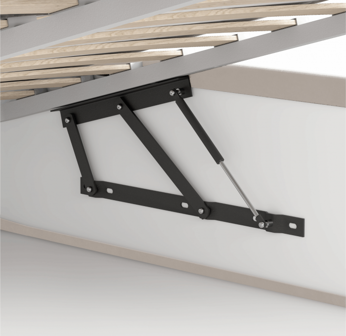 Кровать 160 с подъемным механизмом КРП-431-М-16, Микровелюр Zeekr-11