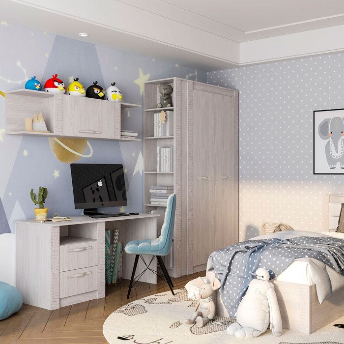 "Монако" ПС-06 ясень белый/Ф12