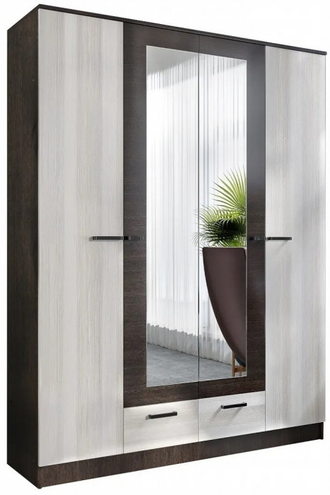 Адель Шкаф 1,6 платяной, Ясень шимо