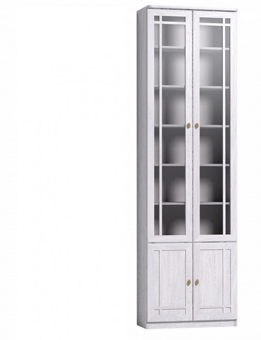 Шкаф книжный Шерлоск 32, ясень светлый