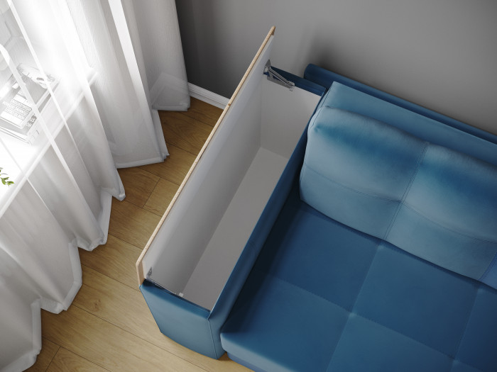 Диван раскладной Нави, пыльная роза/мдф пудра