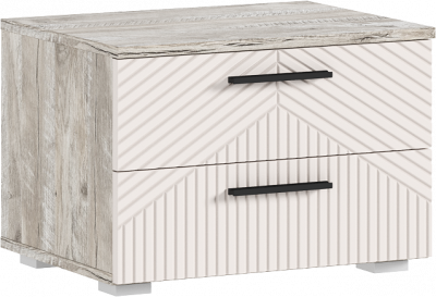 Сильвия Тумбы прикроватные 2шт, Кашемир/Дуб Юкон