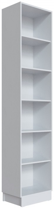 Шкаф Мадрид торцевой (0,35), Белый