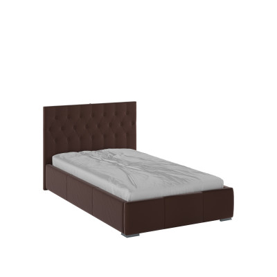 Октавия Кровать интерьерная 120 коричневый ромб, ПМ