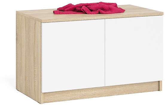 Мори Тумба/антресоль МА900.1, цвет дуб сонома/белый, ШхГхВ 90,4х50,4х54,6 см., подходит для шкафа МШ900.1
