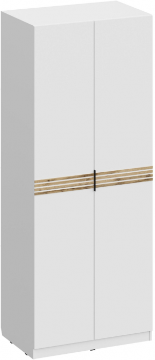 Модульная спальня Нао, набор №3, Дуб вотан/Графит (Профиль МДФ Дуб вотан)