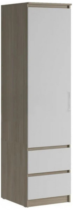 Модульная детская Челси, композиция 2 (Белый глянец, Дуб Сонома)