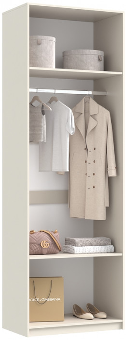 Полка косметическая со шкафом 2х-ств Марвэл, Кашемир