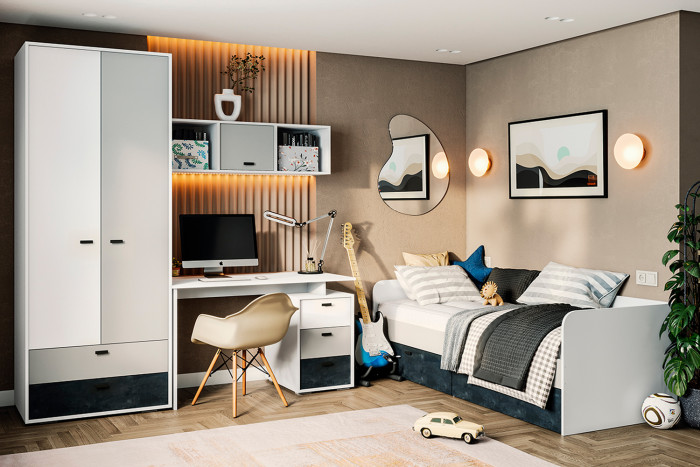 Покла Накки ПЛ-1200, Белый, Серый