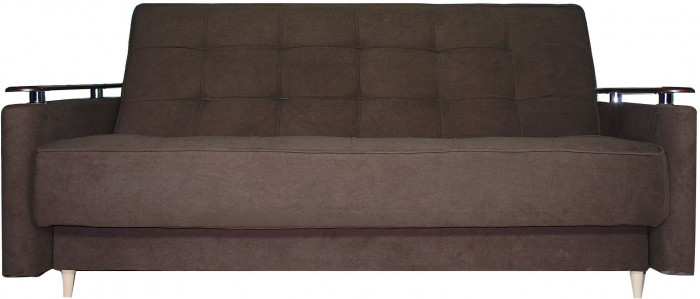 Диван-кровать София, книжка, 126х186, коричневый