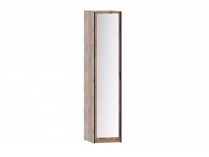 НМ 014.02 Шкаф для одежды с зеркалом Фолк Дуб Самдал