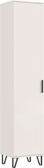 Флэш Прихожая Пенал закрытый (Кашемир, Кашемир)