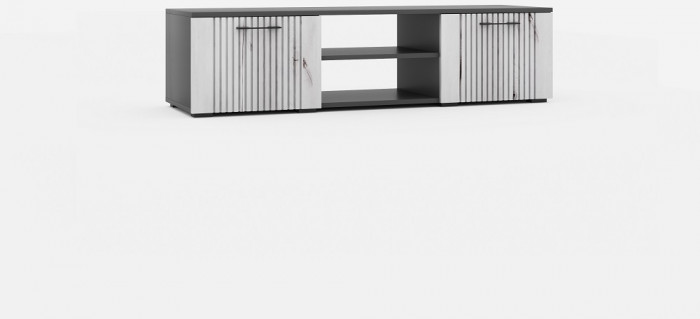 Модульная гостиная "Монреаль" - Антарцит/Дуб канадский арктик