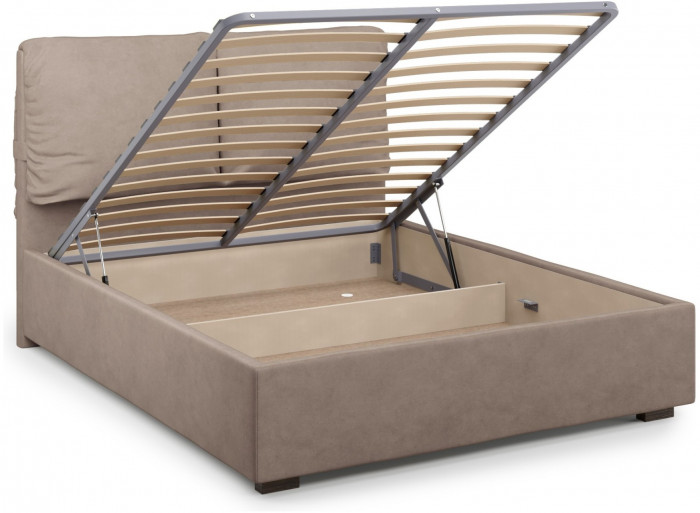 Кровать Trazimeno 180 с подъемным механизмом, Velutto 22