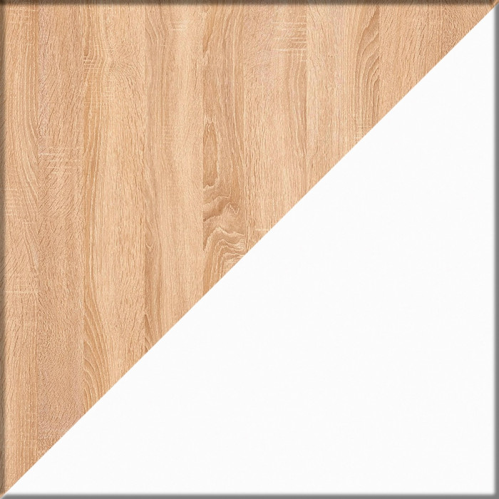 Стол компьютерный Комфорт 12.95N + кресло 103 чёрное, цвет дуб сонома/белый, ШхГхВ 162х60,3х180 см., НЕ универсальная сборка