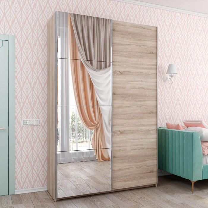 Fortune-1  1600_400/400/400/400 сонома/сонома+белый+з.№1