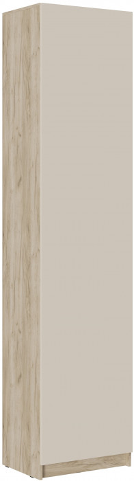 Модульная прихожая Бостон ЛДСП композиция 2, крафт серый/кашемир